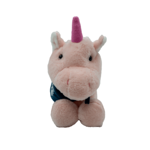 Pink Unicorn U-State Bandana Plush